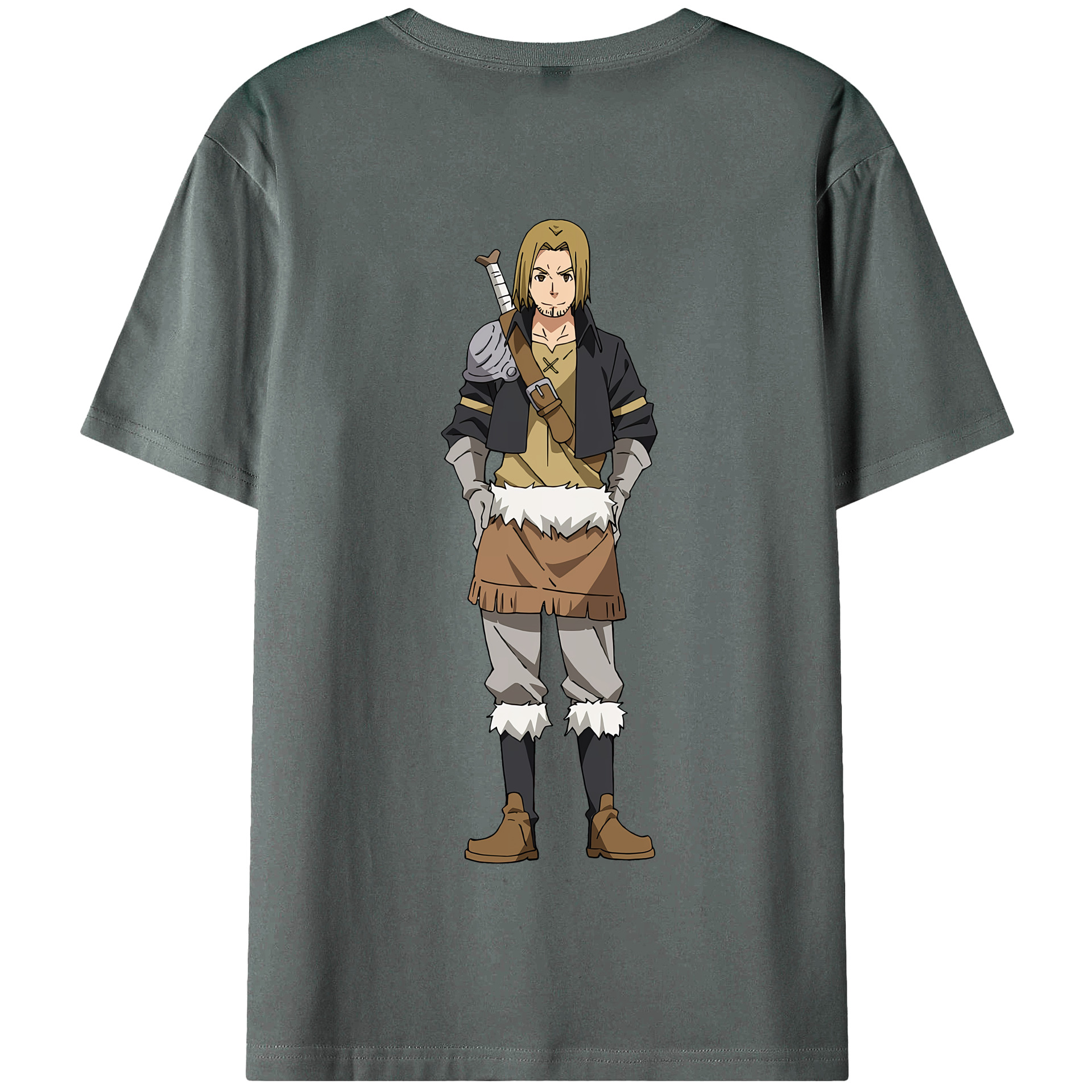 （画像用） 転スラ Regarding Reincarnated to Slime 綿100％半袖Tシャツ（背面プリント）